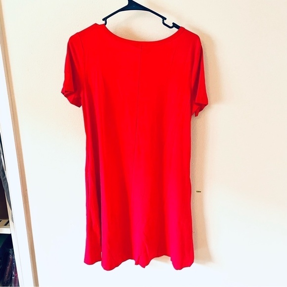 NWT Red Casual Dress - Size Medium - Picture 6 of 7